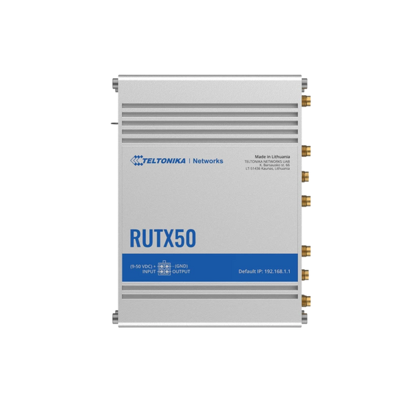 RUTX50 - industrijski 5G usmerjevalnik, TELTONIKA