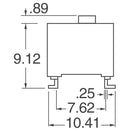 204-211STR - stikalo DIP DPST 50MA 24V, 350kos, CTS Electrocomponents