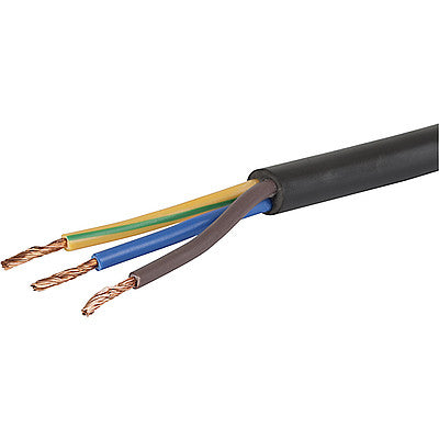 6000.0224 - priključni kabel 10A, 2,0 m, konektor IEC C13, H05VV-F3G1.0, črn, Schurter