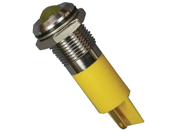 Q14P1CXXY12E - LED dioda, Faston 2,8 x 0,8 mm, rumena, DC12V, Apem