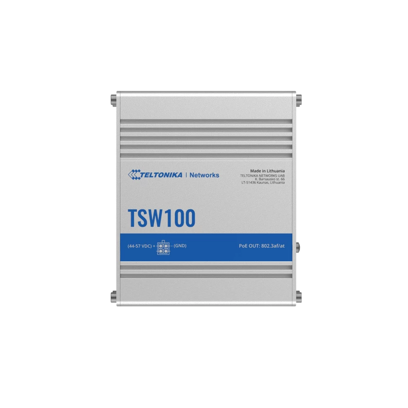 TSW100 - mrežno POE stikalo 5-port 120W, TELTONIKA