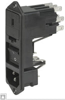 KG10.6101.105 - napajalni modul C14, 10A, 250VAC, Schurter